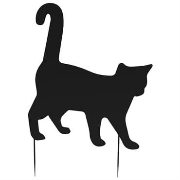 Panacea 24" H Cat Shadow Yard Stake — photo 1 of 2