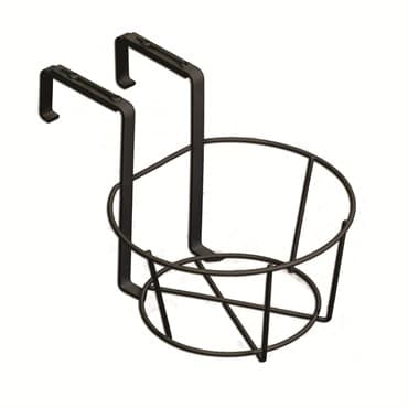 Panacea 8" Ring Over The Deck Adj Flower Pot Holder Black — photo 1 of 2