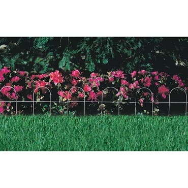 Panacea 10"x10' White Arch Folding Fence — photo 1 of 2