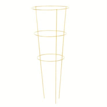 Panacea 42" Yellow Tomato Cage 3 Leg 3 Ring — photo 1 of 2