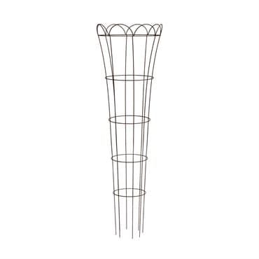 Panacea 54" Rustic Fltd Tomato & Plant Support Cage Rust — photo 1 of 2