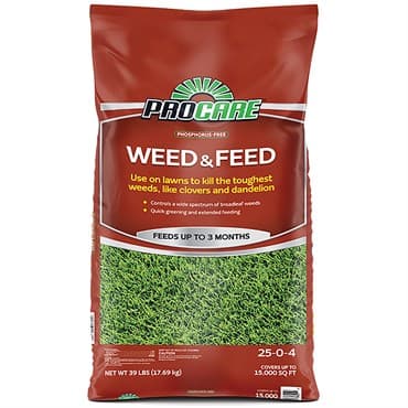Pro Care 39# Phosphorus Free Weed & Feed 25-0-4 15M 50/PL — photo 1 of 2