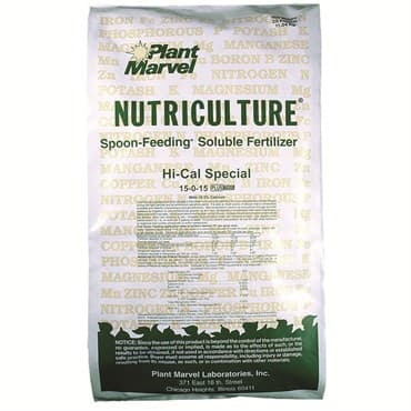 Plant Marvel Nutriculture 25LB 15-0-15 Plus Hi-Cal Special 10.5% Ca — photo 1 of 2