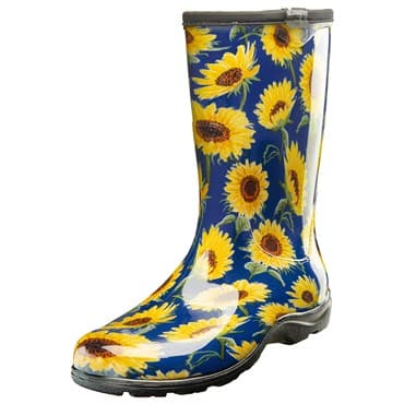 Sloggers Womens Boot w/ Trim Sunflower Blue Size 7 — photo 1 of 2
