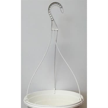 POPP MHJ 40 3 STRAND HANGER WHITE 348/CS — photo 1 of 2