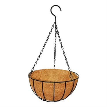 PlantBest 16"/40cm Metal Hanging Basket With Coir Liner — photo 1 of 2