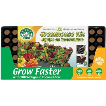 PlantBest Premium 72 Cell Greenhouse Kit with Mix — photo 1 of 2