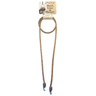 Primitive 1/4" Jute Drop Hanger 4' Adjustable — photo 1 of 2