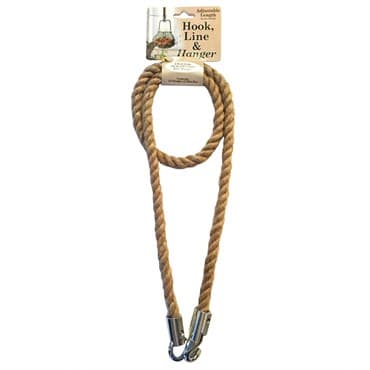 Primitive 1/2" Jute Drop Hanger 4' Adjustable — photo 1 of 2