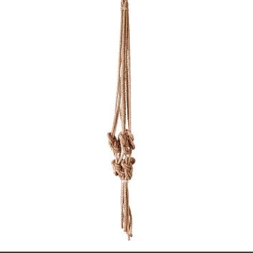 Primitive 30" Natural Knotted Rope Hanger — photo 1 of 2