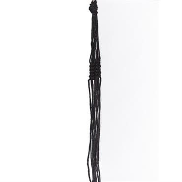 Primitive 36" Black Colored Jute Hanger — photo 1 of 2