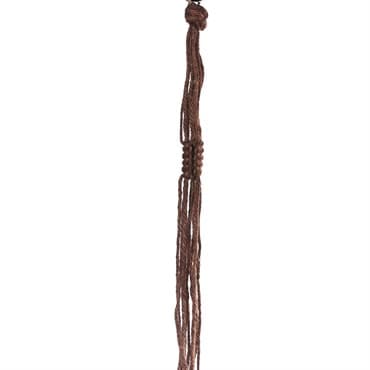 Primitive 36" Brown Colored Jute Hanger — photo 1 of 2