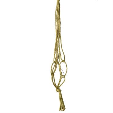 Primitive 18" Mini Jute Green Hanger — photo 1 of 2