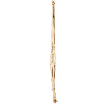 Primitive 30" Jute Tan Macrame Plant Hanger — photo 1 of 2