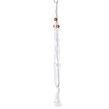Primitive 36" Beaded Cotton Plant Hanger — photo 1 of 2