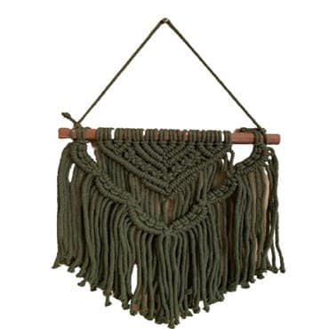 Primitive Wall Hanging Emerald Green — photo 1 of 2