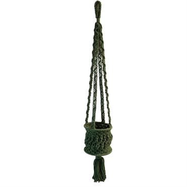 Primitive Hanging Planter Emerald Green — photo 1 of 2