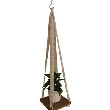 Primitive 9" Square Hanging Tables — photo 1 of 2