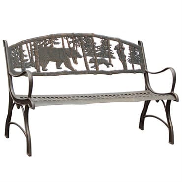 Painted Sky Bench Bear Iron — photo 1 of 2