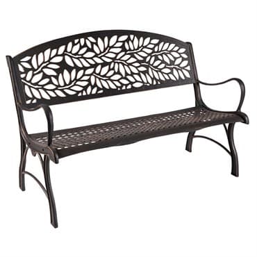 Painted Sky Bench Flora Iron — photo 1 of 2