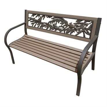 Painted Sky Bench Cardinals 2-Tone Steel — photo 1 of 2