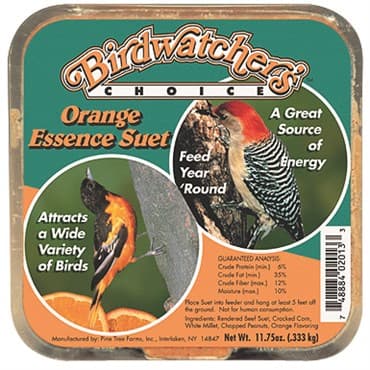 Pine Tree 11oz Orange Essence Suet MADE IN THE USA — photo 1 of 2