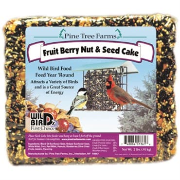 Pine Tree 2# Fruit Berry Nut & Seed Cake MADE IN THE USA — photo 1 of 2