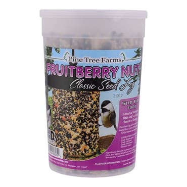 Pine Tree 28oz Fruit Berry Nut Classic Seed Log MADE IN THE USA — photo 1 of 2
