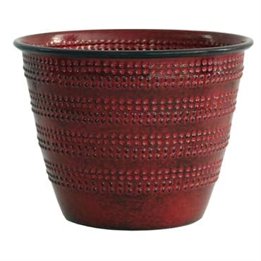 Robert Allen 6" Cobblestone Planter Sangria — photo 1 of 2