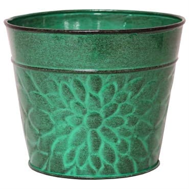 Robert Allen 8" Laurel Planter Aqua — photo 1 of 2