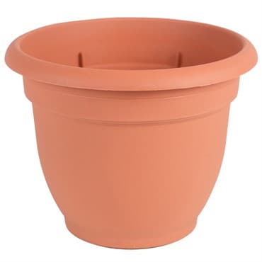 Bloem 8" Ariana with Grid Planter Terra Cotta — photo 1 of 2