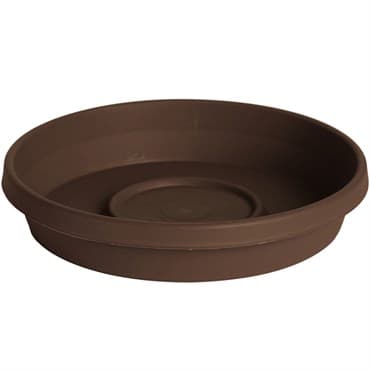 Bloem 6" Terra Saucer Chocolate — photo 1 of 2