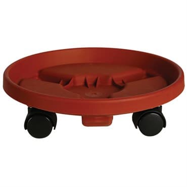 Bloem 14" Round Caddy Terra Cotta — photo 1 of 2