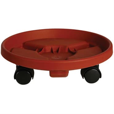 Bloem 16" Round Caddy Terra Cotta — photo 1 of 2