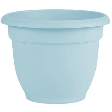 Bloem 8" Ariana w/ Grid Planter Misty Blue — photo 1 of 2