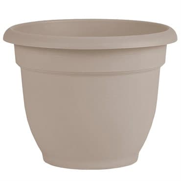 Bloem 8" Ariana w/ Grid Planter Pebble Stone — photo 1 of 2