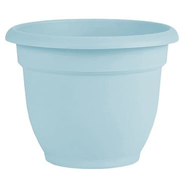 Bloem 12" Ariana w/ Grid Planter Misty Blue — photo 1 of 2