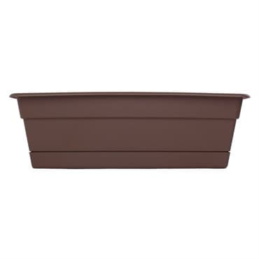 Bloem 24" Dura Cotta Window Box Chocolate — photo 1 of 2