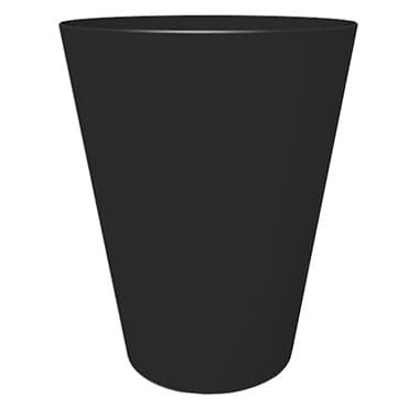 Bloem 14" Finley Tall Round Black — photo 1 of 2