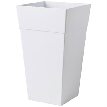 Bloem 25" Finley Tall Square Casper White — photo 1 of 2