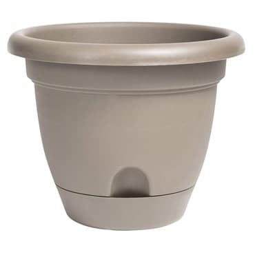 Bloem 8" Lucca Planter Pebble Stone — photo 1 of 2