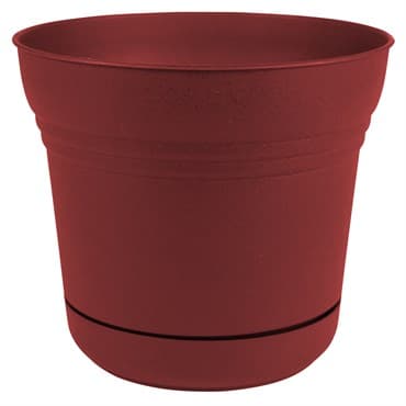 Bloem 7" Saturn Planter Burnt Red — photo 1 of 2