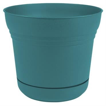 Bloem 14" Saturn Planter Bermuda Teal — photo 1 of 2