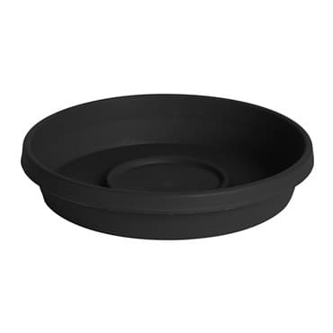 Bloem 20" Terra Saucer Black — photo 1 of 2
