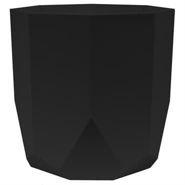 Bloem 10" Tuxton Planter Black — photo 1 of 2