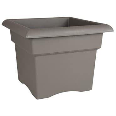Bloem 14" Veranda Square Box Charcoal — photo 1 of 2
