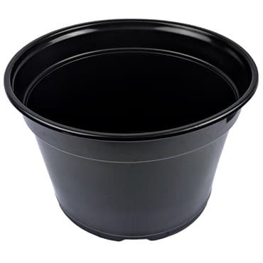 Grower Select 09.00 Coex MumPan Black 1.26gal 240/CS - 9in OD x 6.25in H — photo 1 of 2
