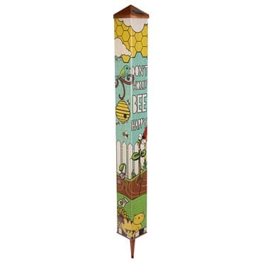 E-V Dont Worry Be Happy Solar Garden Pole — photo 1 of 2