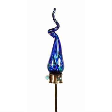 E-V Saturn Spiral Solar Swizzle Stake — photo 1 of 2