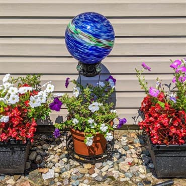 E-V Newport Globe Plant Stand — photo 1 of 2
